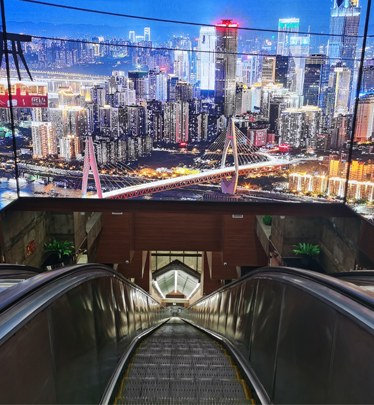 两路口皇冠大扶梯